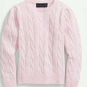 Brooks Brothers Light Pink Knit Sweater